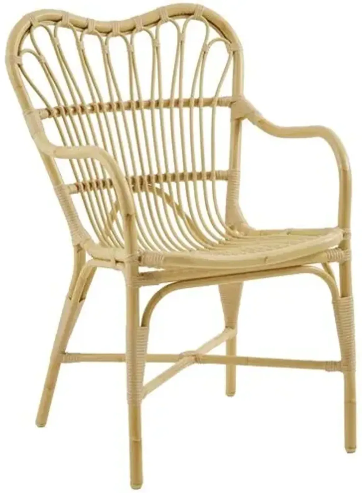 Margret Outdoor Dining Armchair - Natural - Sika Design - Beige