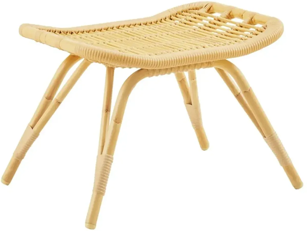 Monet Outdoor Footstool, Natural