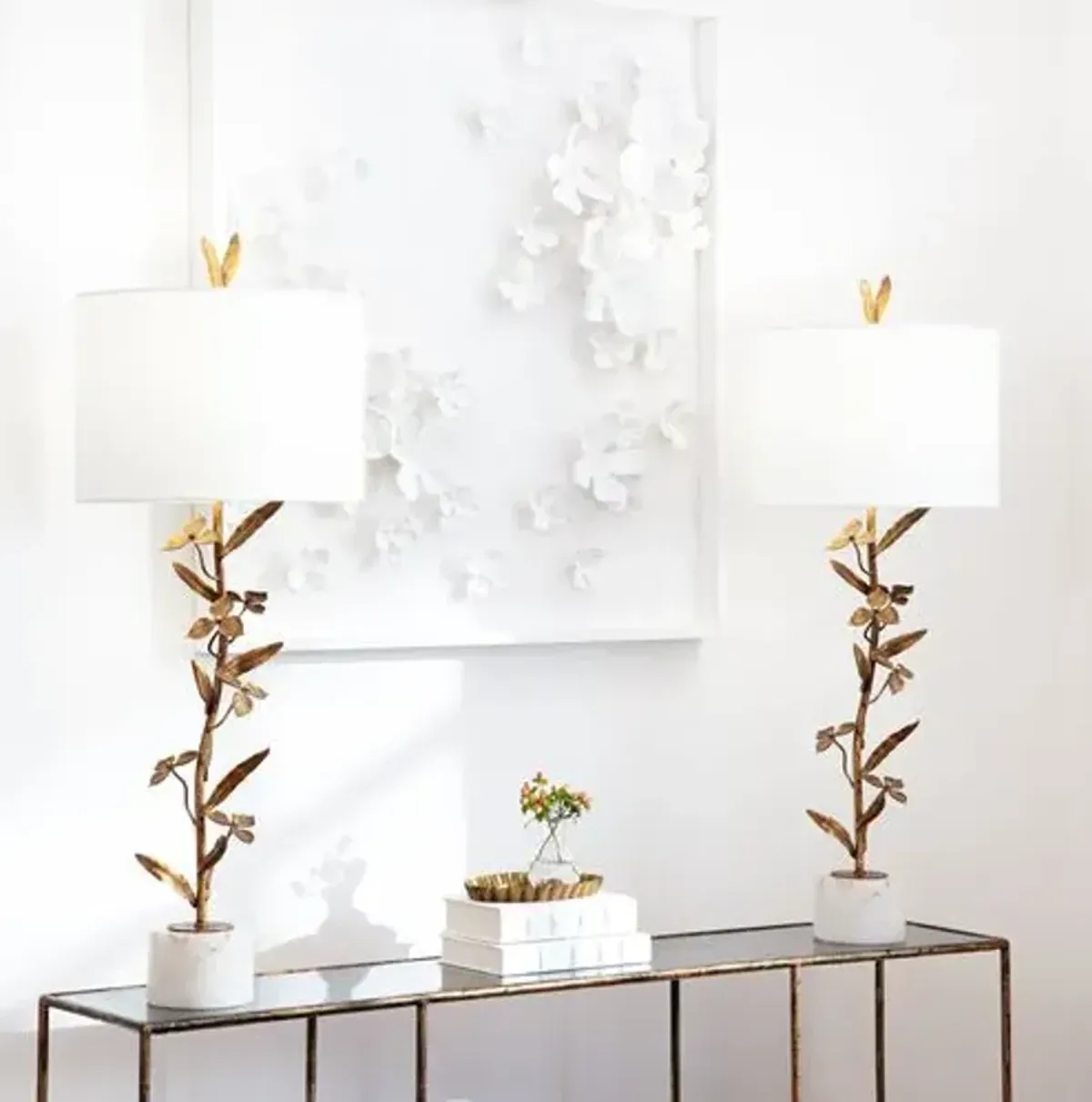 Southern Living Trillium Buffet Lamp - Gilded Gold - Regina Andrew