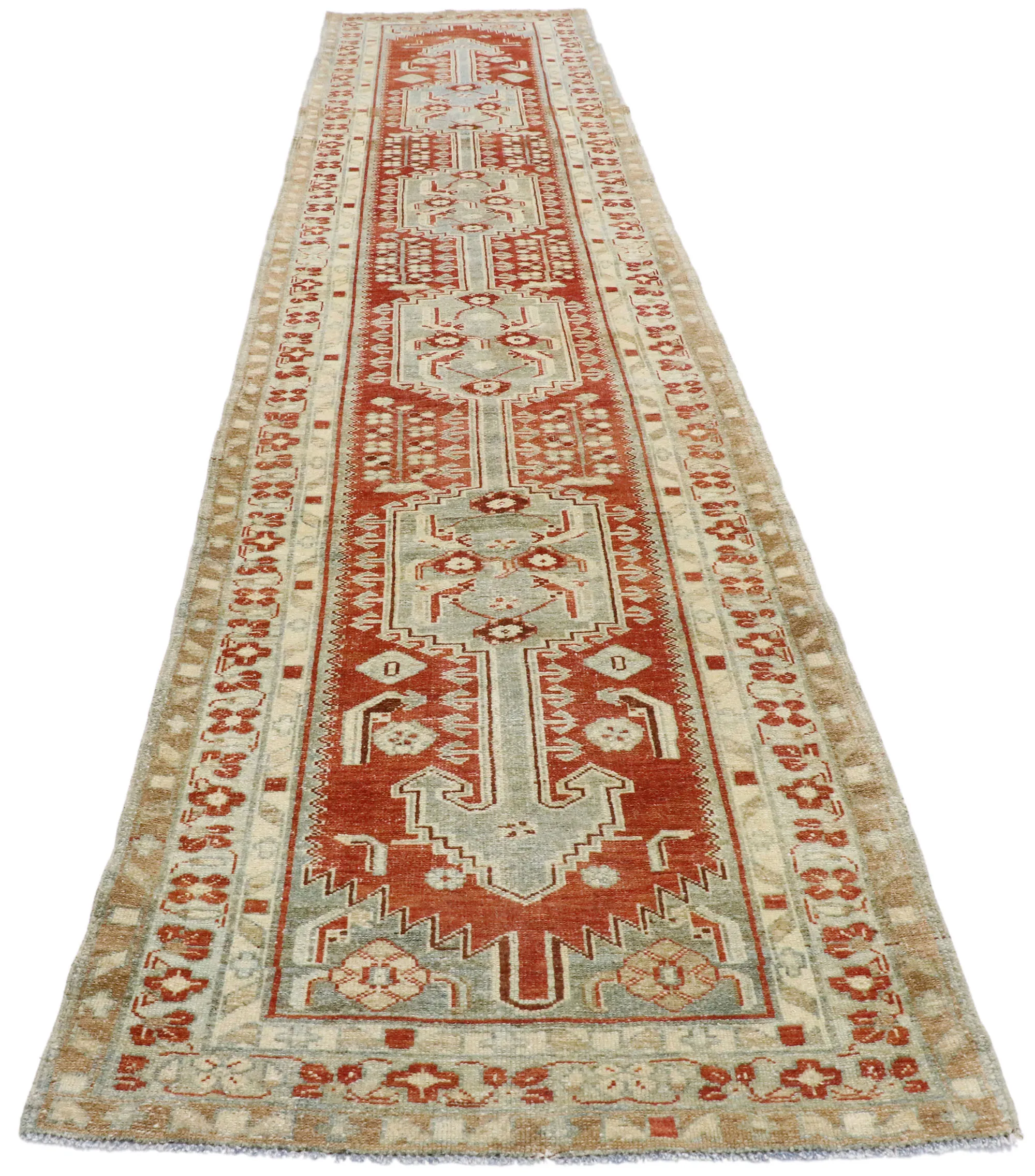 Persian Malayer Rug - 2'10 x 13'00 - Esmaili Rugs & Antiques - Red - Red