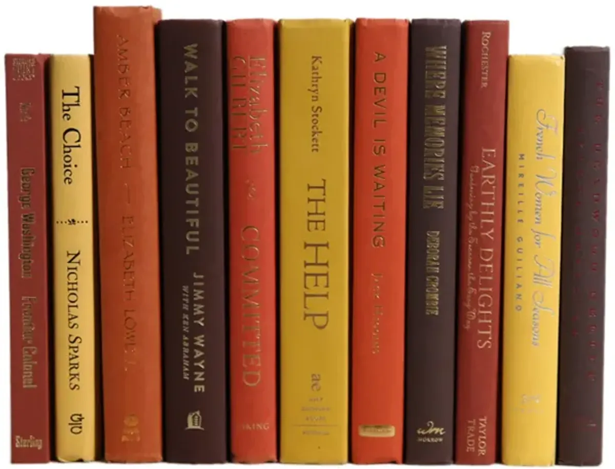 1-Foot Modern Book Bundle, Harvest