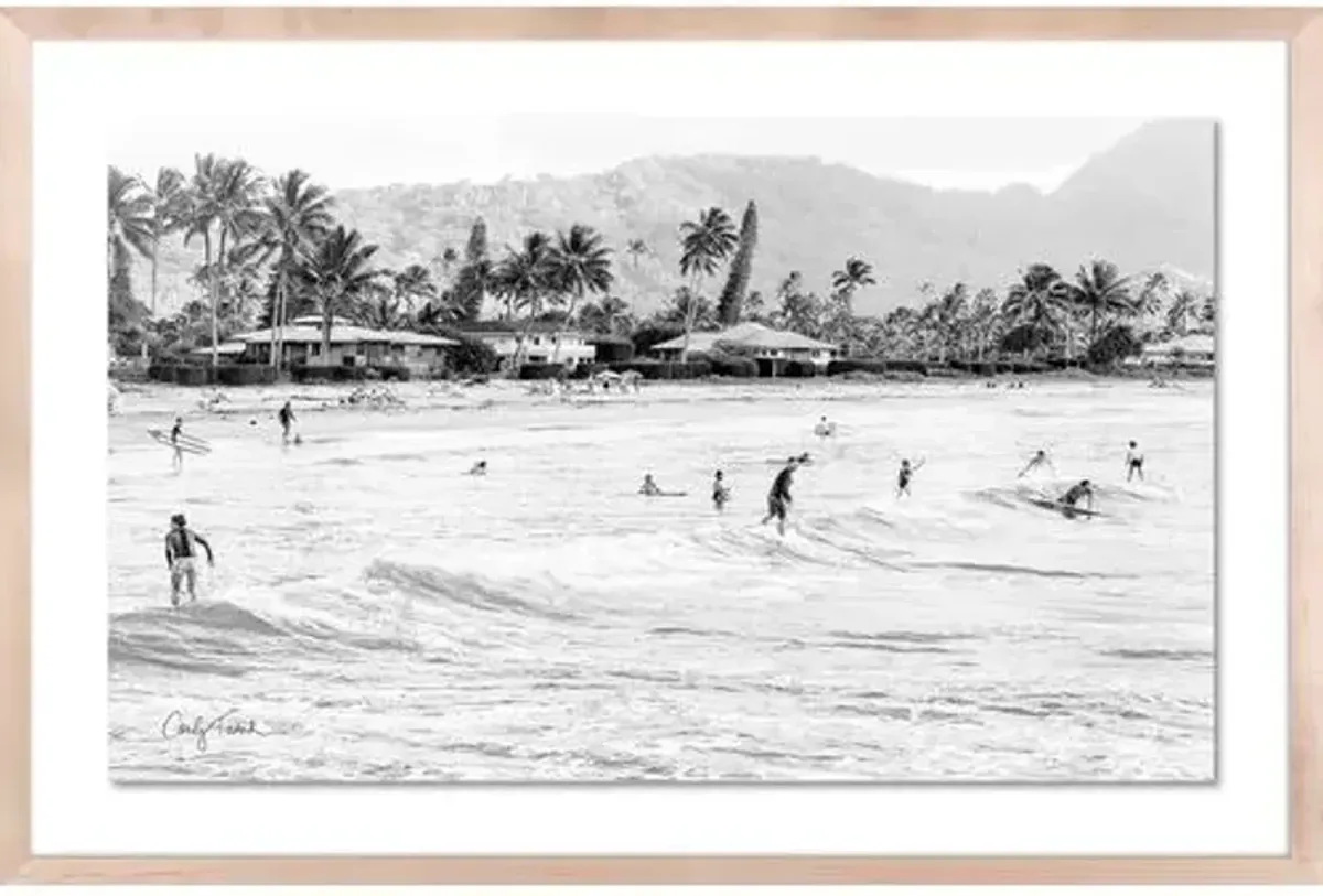 Carly Tabak - Hanalei Play Photograph