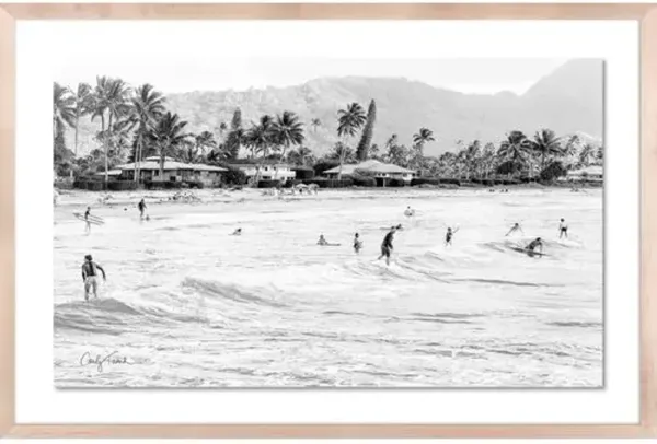 Carly Tabak - Hanalei Play Photograph