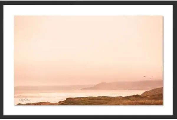 Carly Tabak - Peach-Kissed Coast Photograph
