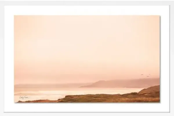 Carly Tabak - Peach-Kissed Coast Photograph