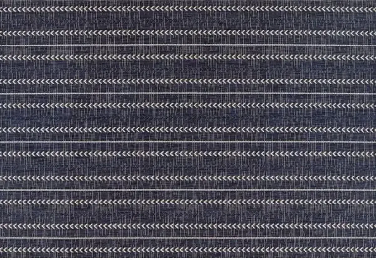 Julien Outdoor Rug - Blue - Blue