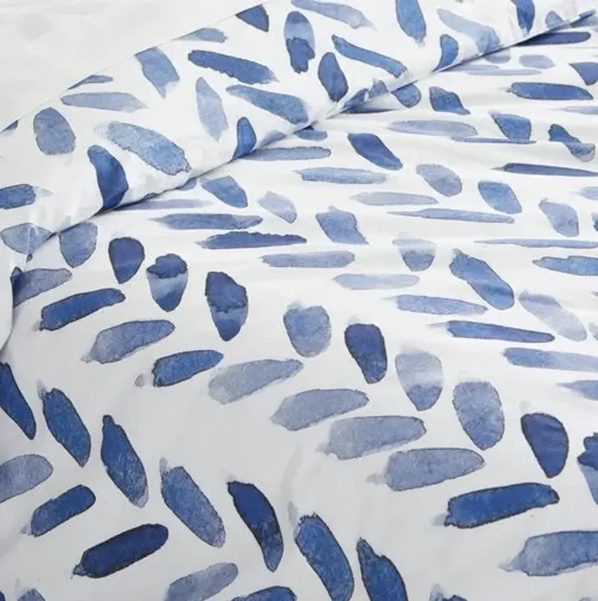 Blue Brush Duvet Cover - Blue - Pine Cone Hill