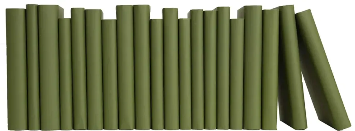Paper Wrapped Decorative Books by the Foot, Fir