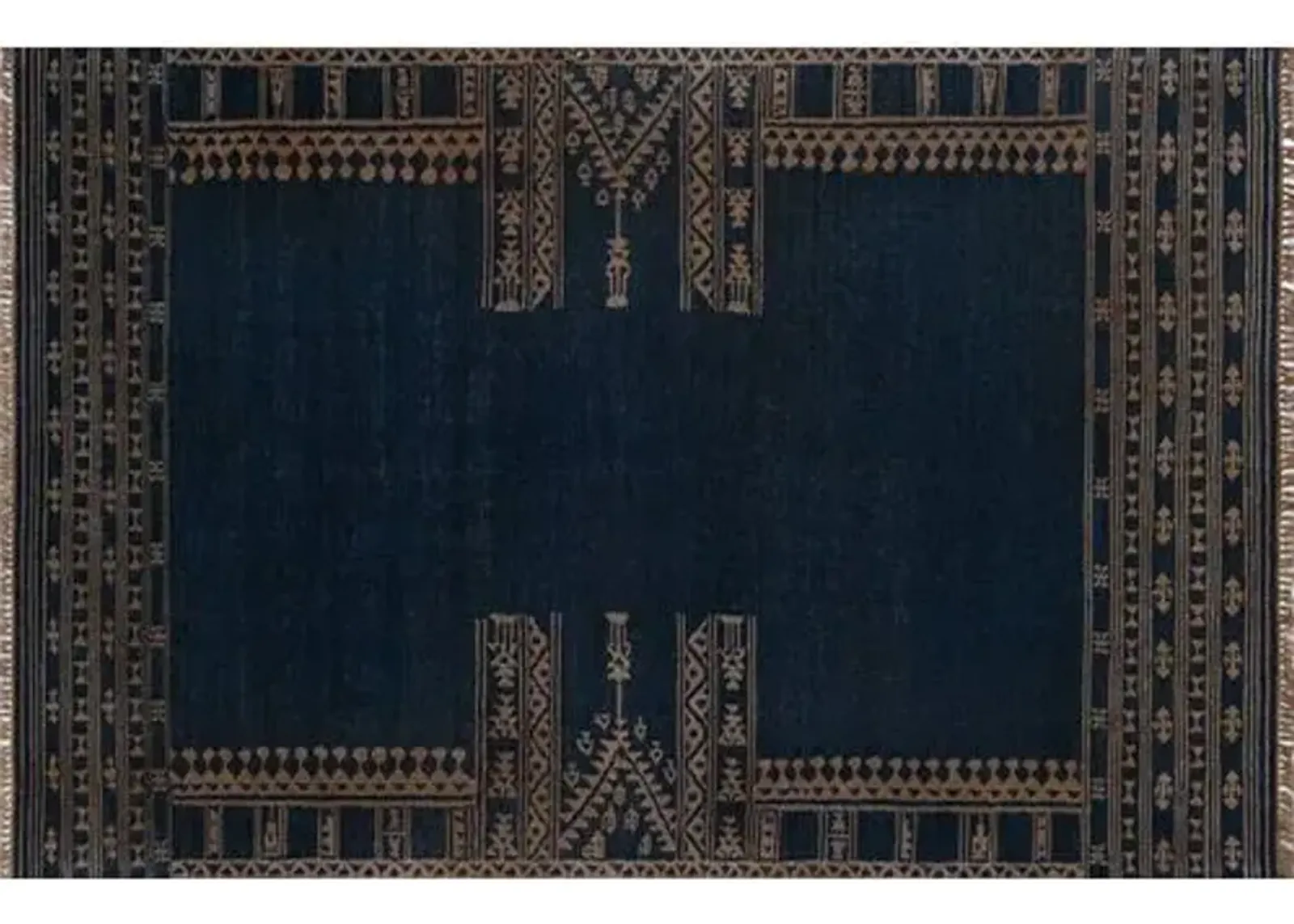 Duar Kaba Southwest Rug - Indigo - Lemieux Et Cie - Blue - Blue