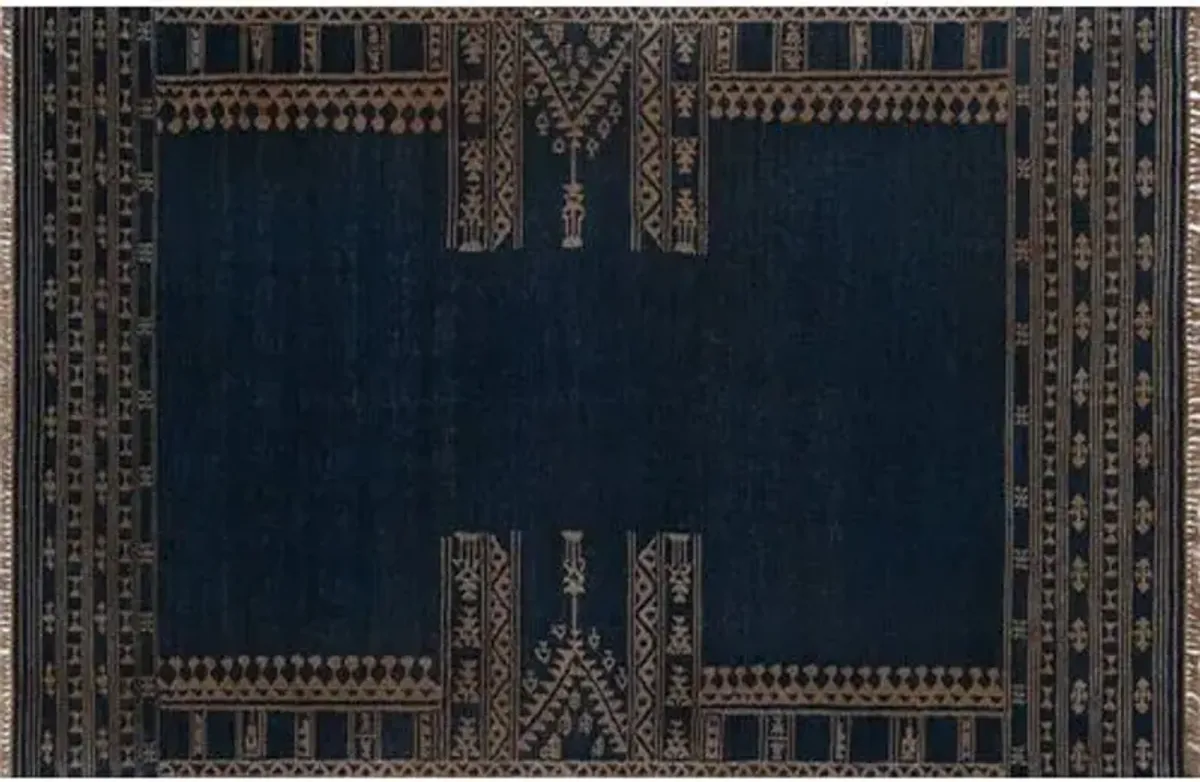 Duar Kaba Southwest Rug - Indigo - Lemieux Et Cie - Blue - Blue