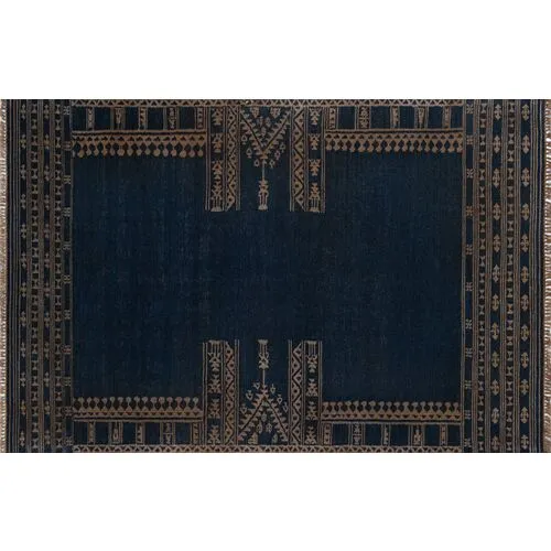 Duar Kaba Southwest Rug - Indigo - Lemieux Et Cie - Blue - Blue