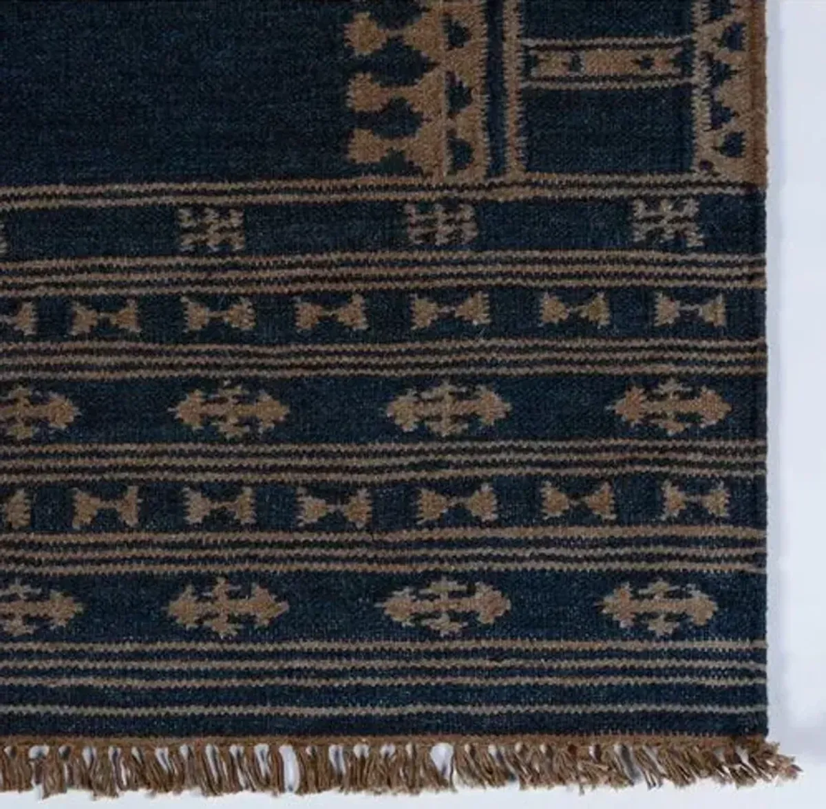 Duar Kaba Southwest Rug - Indigo - Lemieux Et Cie - Blue - Blue