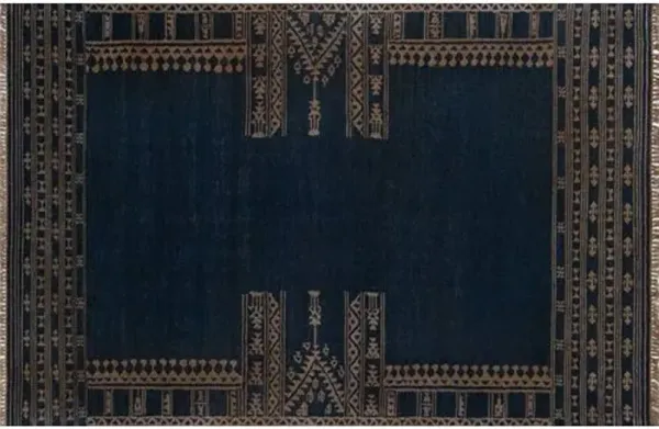 Duar Kaba Southwest Rug - Indigo - Blue - Blue