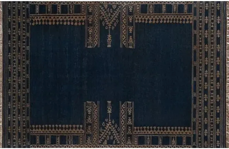 Duar Kaba Southwest Rug - Indigo - Lemieux Et Cie - Blue - Blue