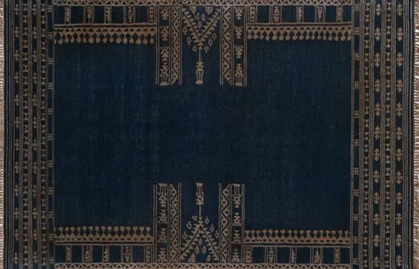 Duar Kaba Southwest Rug - Indigo - Blue - Blue