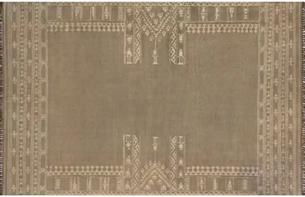 Duar Kaba Southwest Rug - Brown - Brown