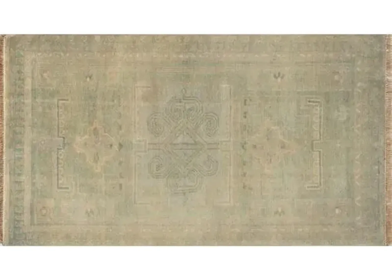 Kouang Baleko Southwest Rug - Green - Lemieux Et Cie - Green