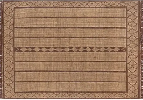 Tugart Joma Southwest Rug - Beige - Beige