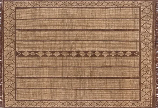 Tugart Joma Southwest Rug - Beige - Beige