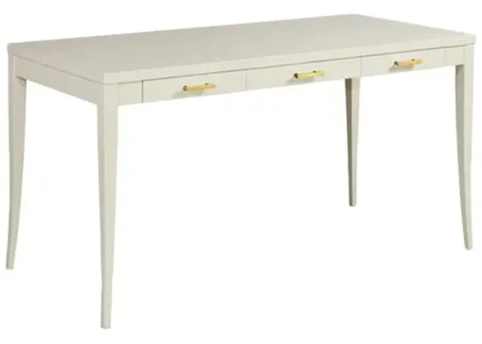 Sarah Writing Desk - Handcrafted - White