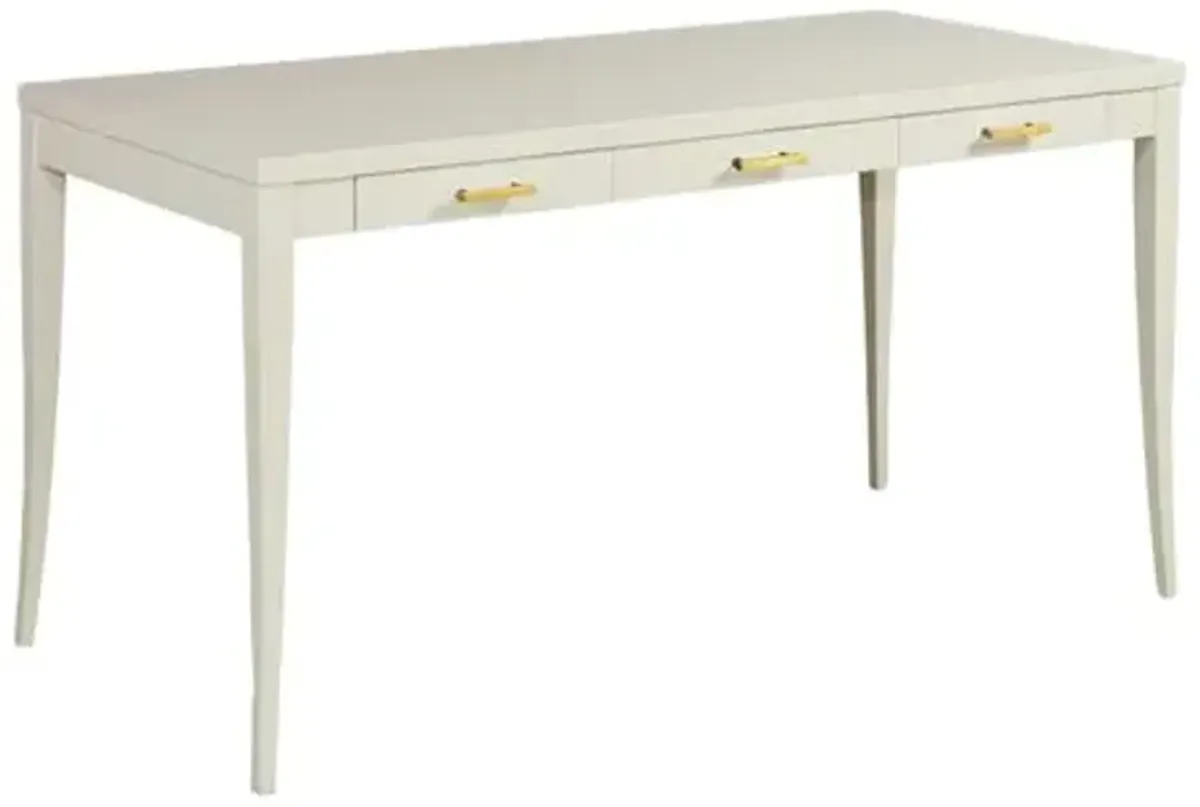 Sarah Writing Desk - Handcrafted - White