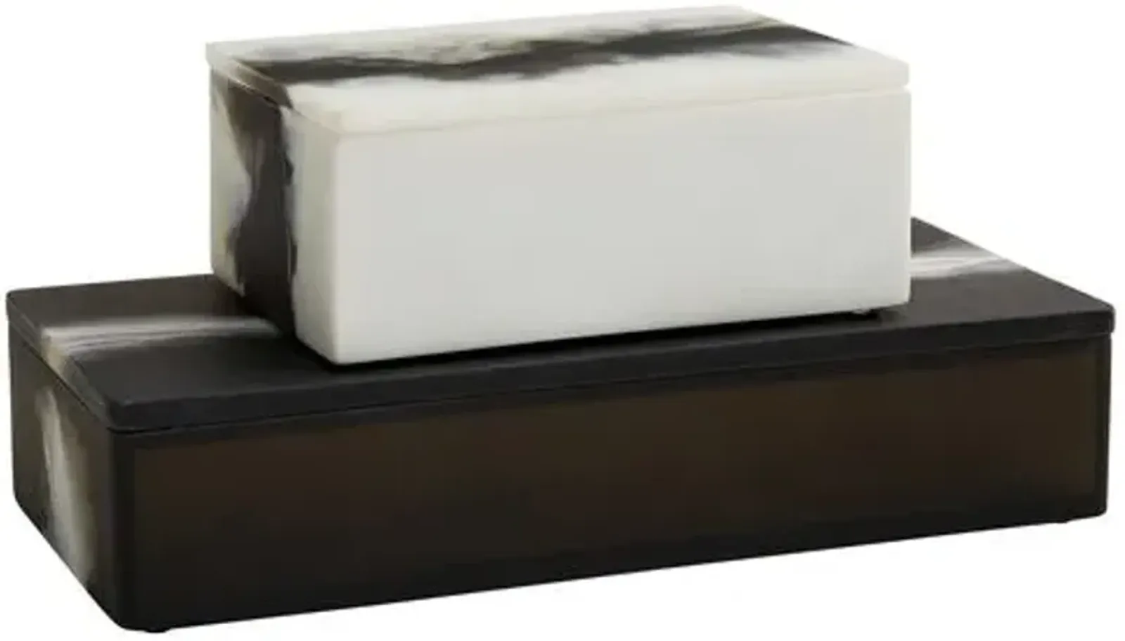 Set of 2 Hollie Boxes - Arteriors - Multi