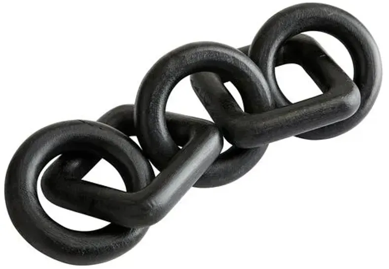 Brinley Sculpture - Black - Arteriors - Handcrafted