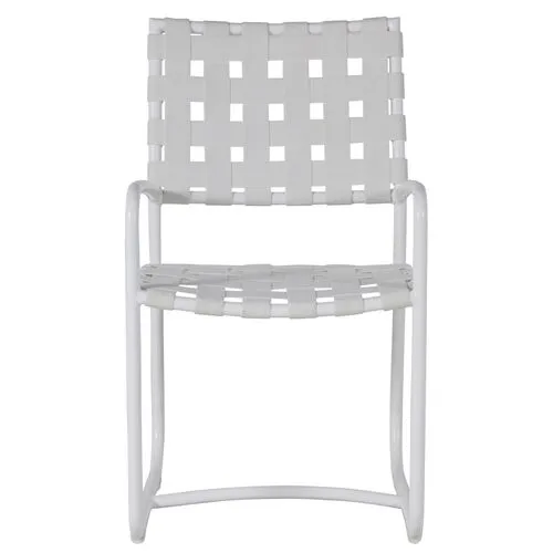 Catalina Outdoor Arm Chair - Chalk White Sunbrella - Summer Classics