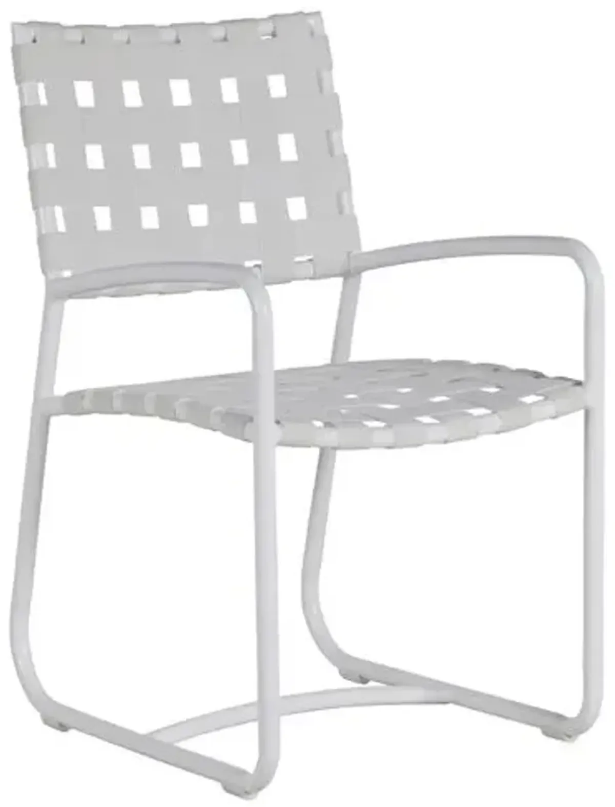 Catalina Outdoor Arm Chair - Chalk White Sunbrella - Summer Classics