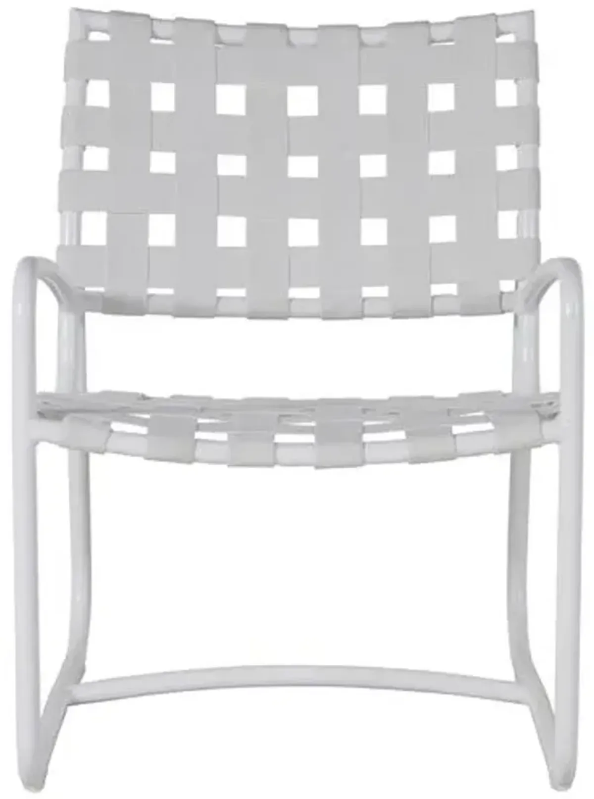 Catalina Outdoor Lounge Chair - Chalk White Sunbrella - Summer Classics