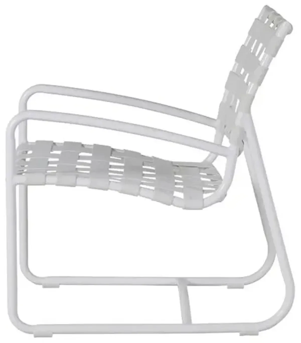 Catalina Outdoor Lounge Chair - Chalk White Sunbrella - Summer Classics