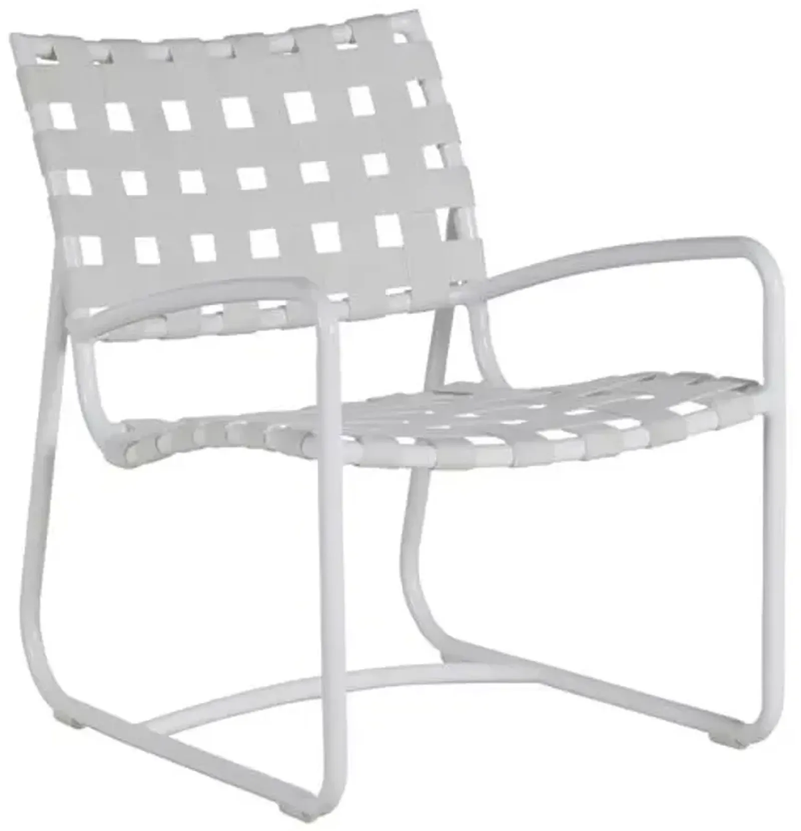 Catalina Outdoor Lounge Chair - Chalk White Sunbrella - Summer Classics