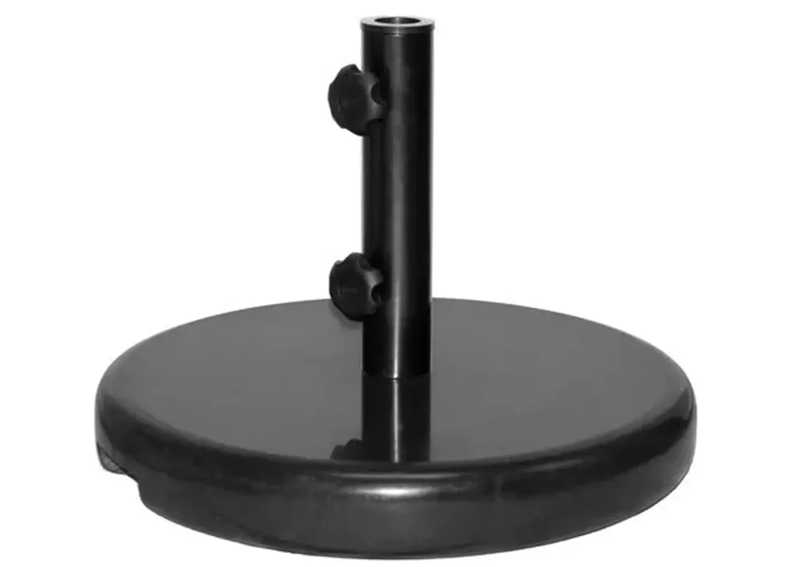 Stone Outdoor Umbrella Base - Ebony - Summer Classics