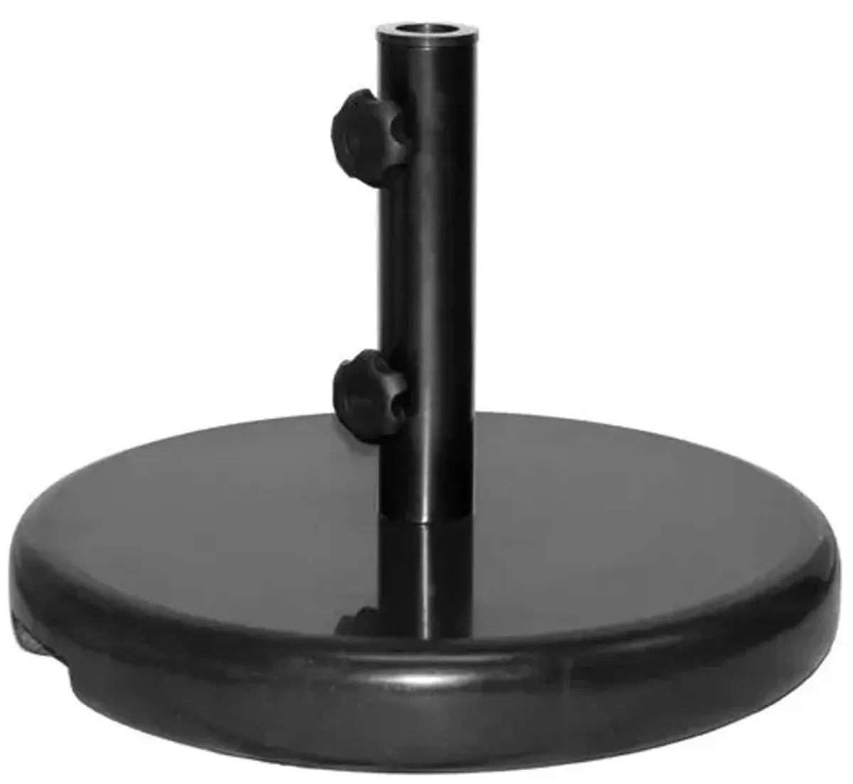 Stone Outdoor Umbrella Base - Ebony - Summer Classics