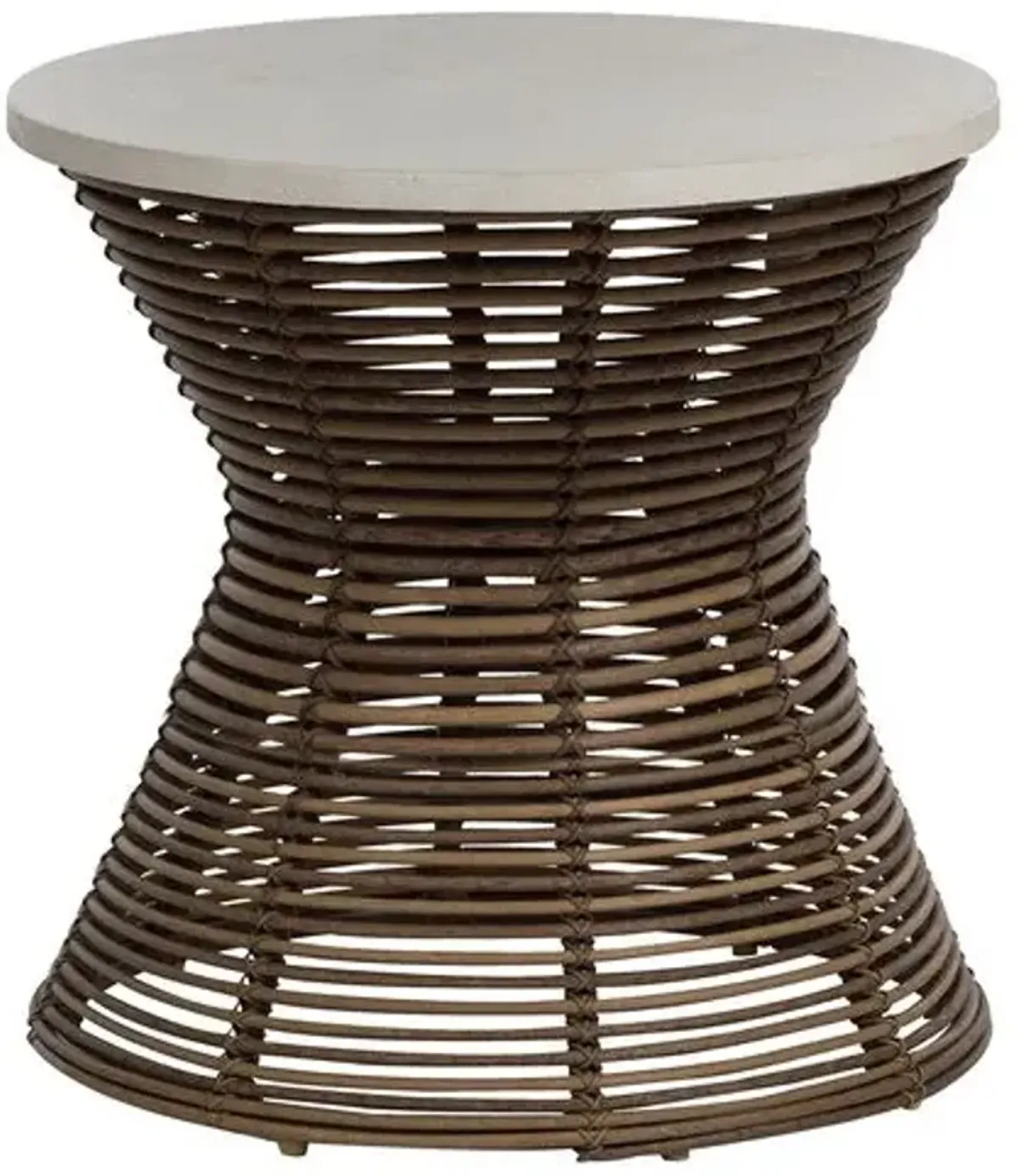 Harris Outdoor End Table - Summer Classics - White