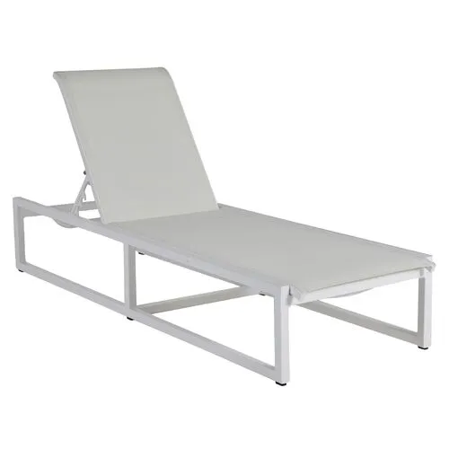 Serenata Outdoor Chaise Lounge - Chalk White - Summer Classics - Comfortable, Sturdy, Stylish