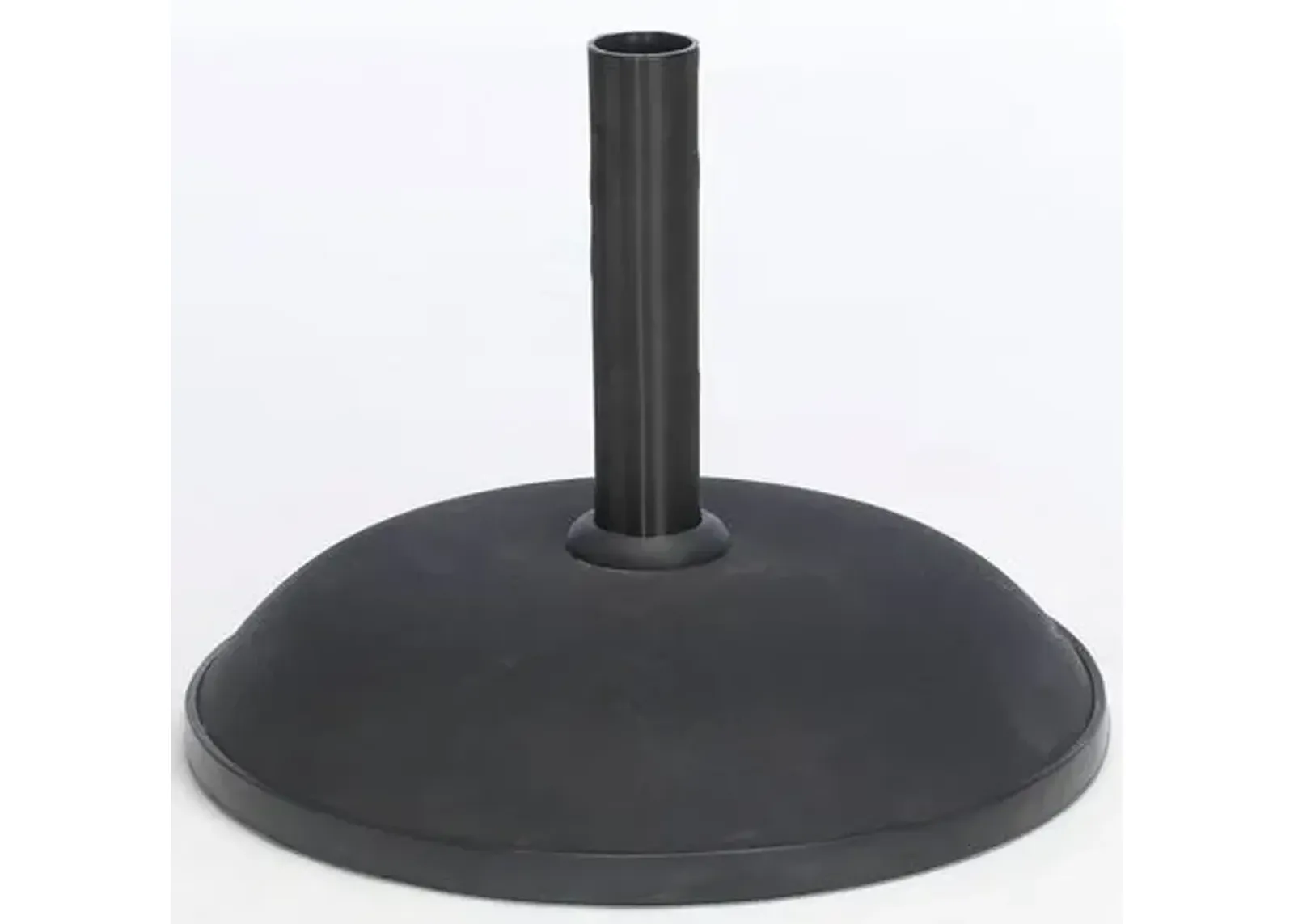 Stained Concrete Outdoor Umbrella Base - Ebony - Summer Classics