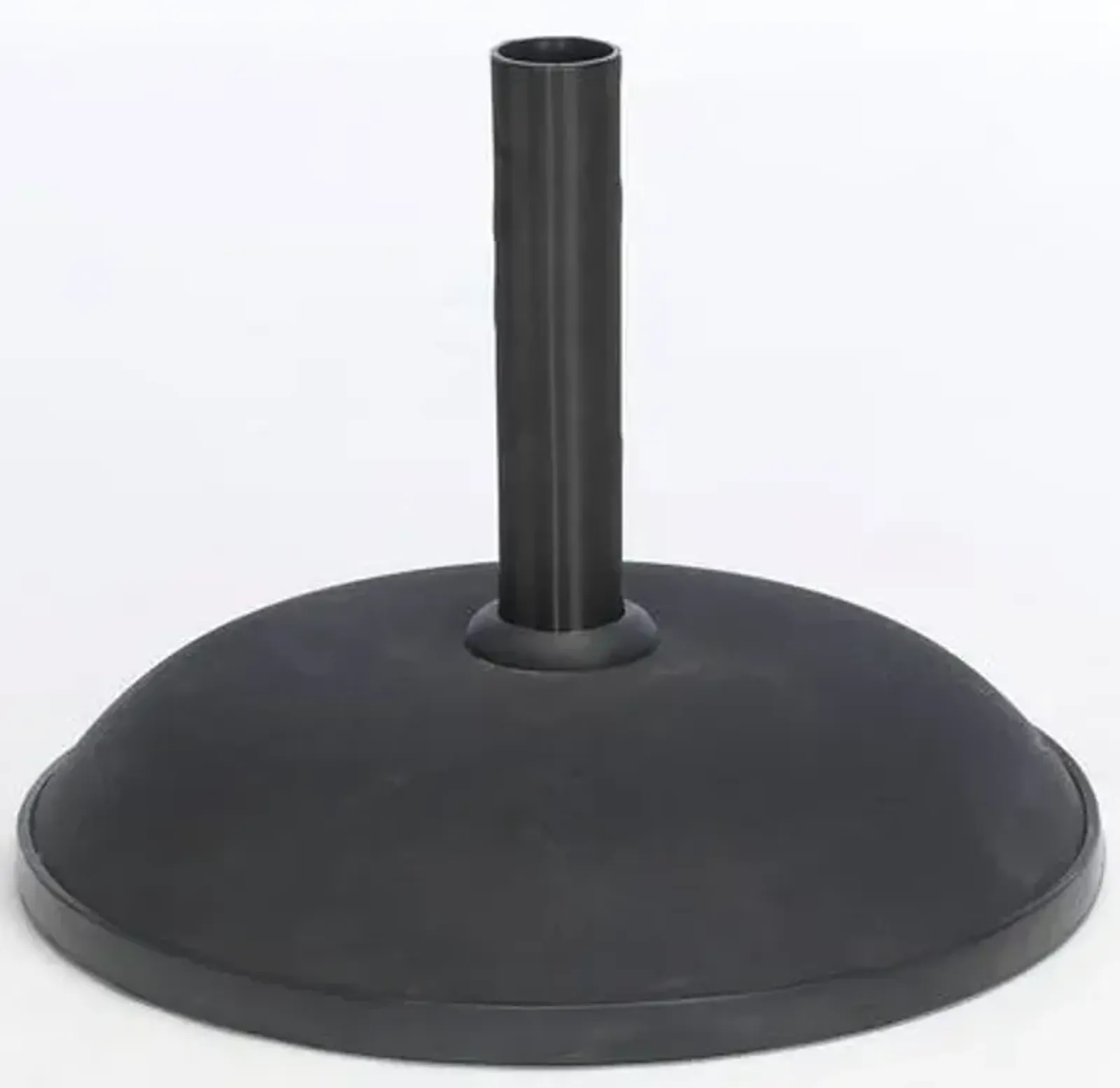 Stained Concrete Outdoor Umbrella Base - Ebony - Summer Classics