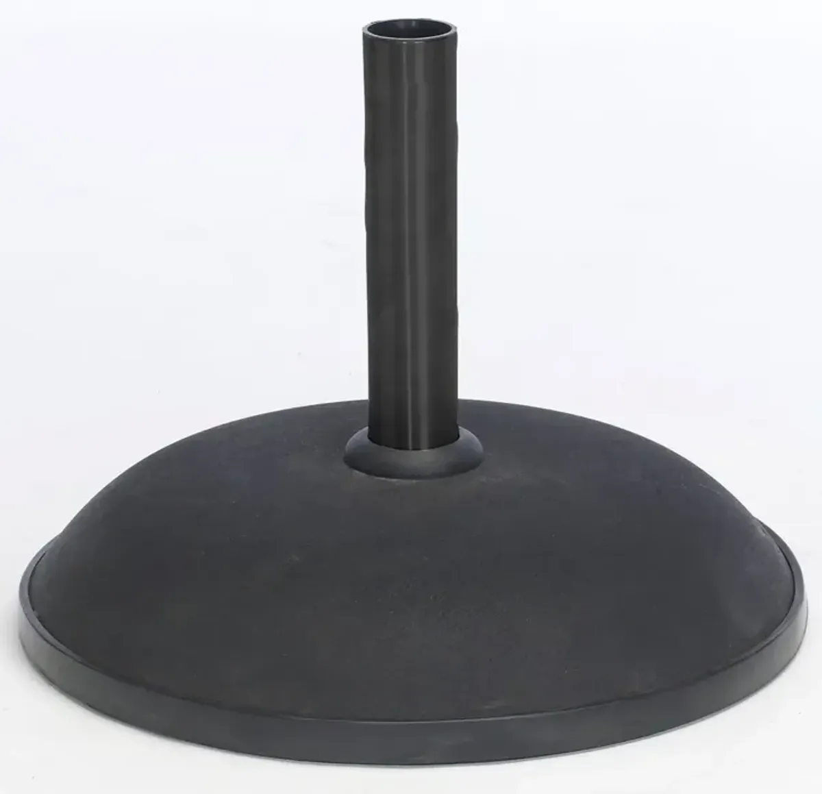 Stained Concrete Outdoor Umbrella Base - Ebony - Summer Classics