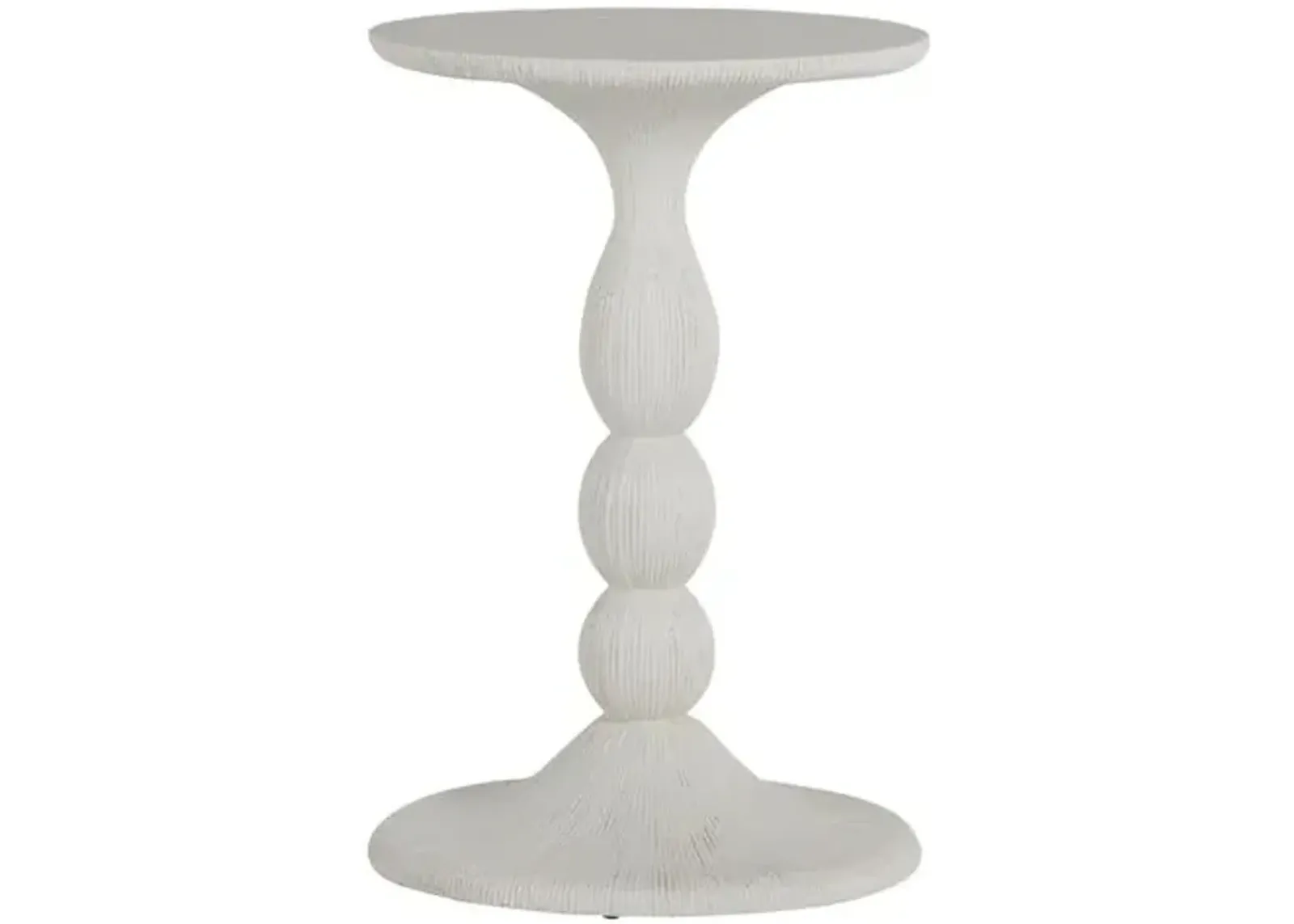 Tern Outdoor Side Table - Cast Stone - Summer Classics