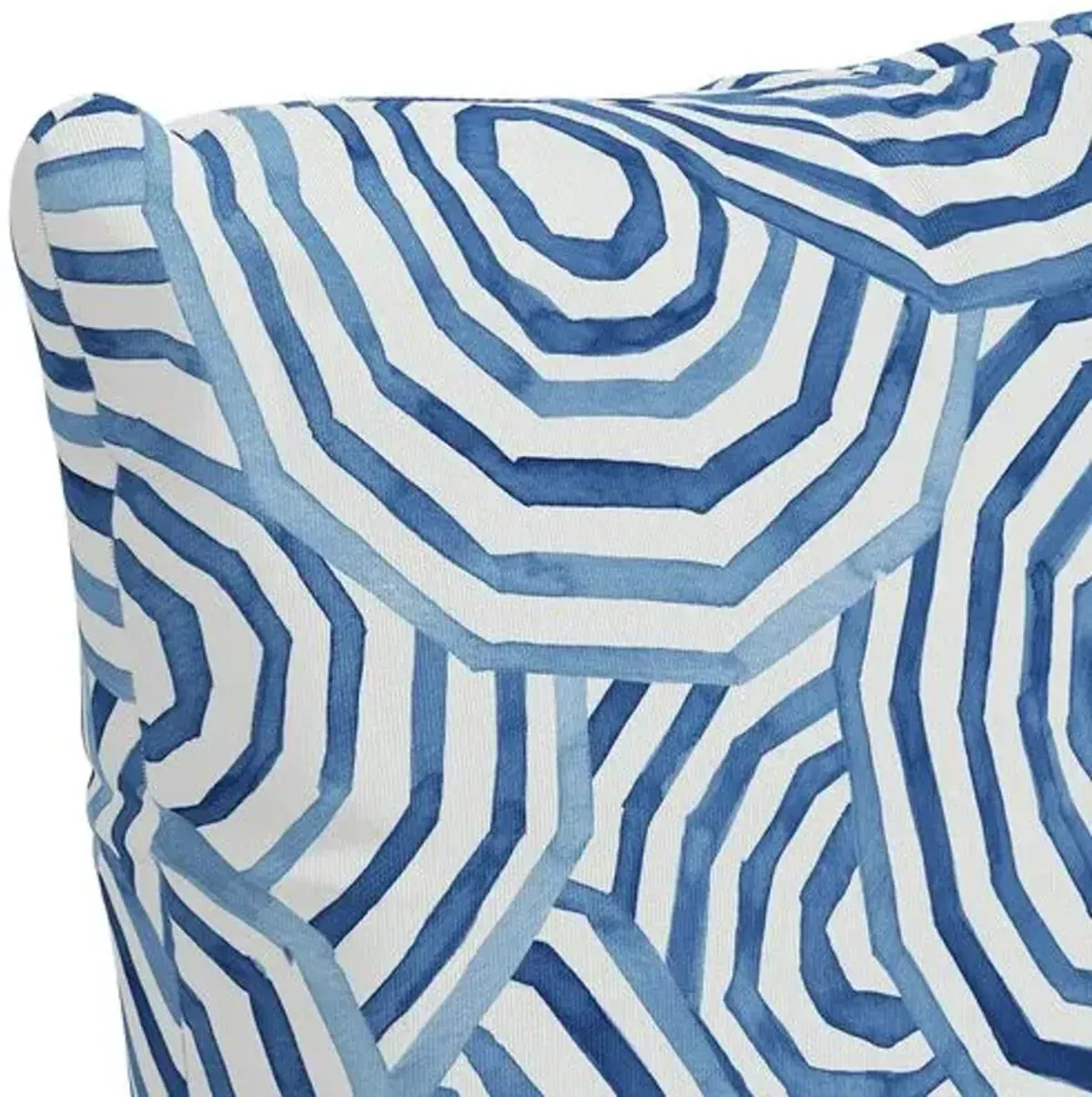 The Umbrella Swirl Outdoor Pillow