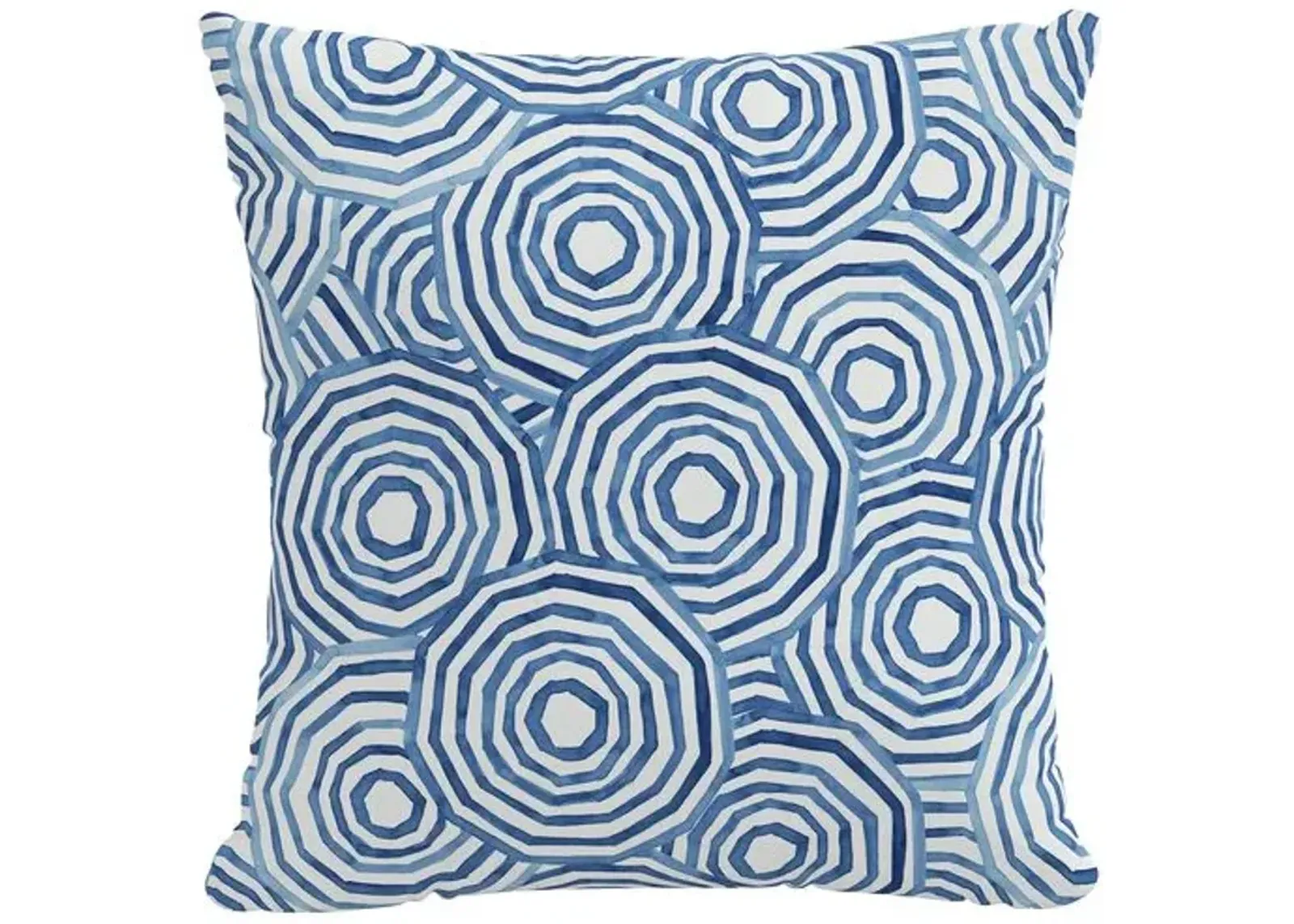 The Umbrella Swirl Outdoor Pillow