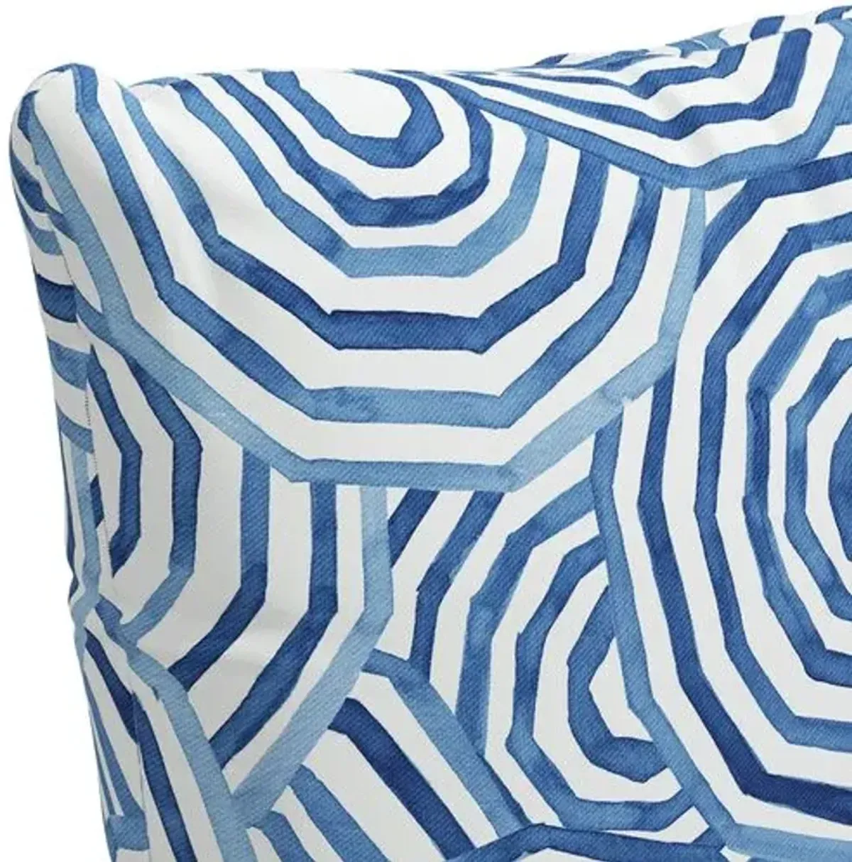 The Umbrella Swirl Cotton Pillow