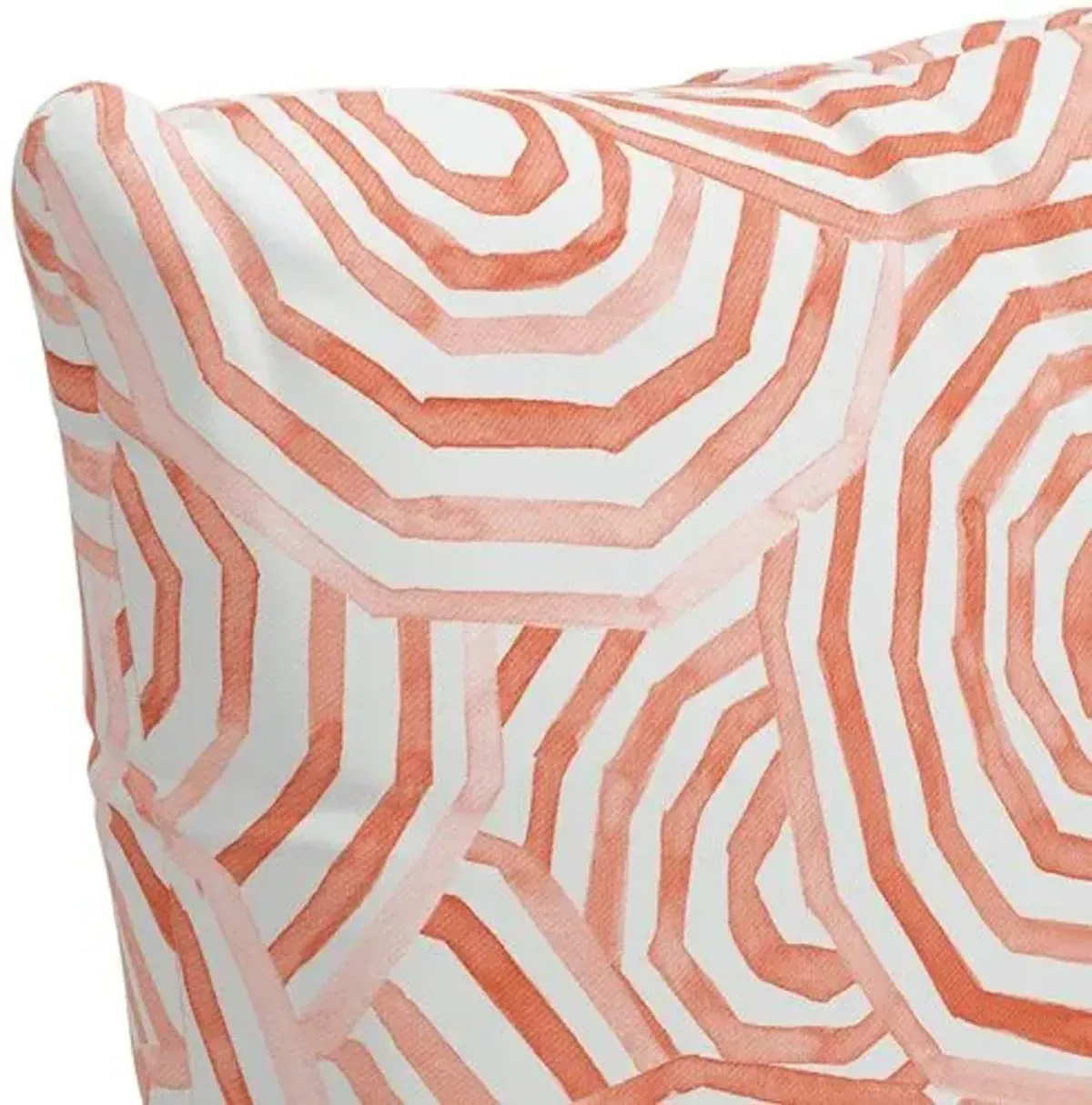 The Umbrella Swirl Cotton Pillow