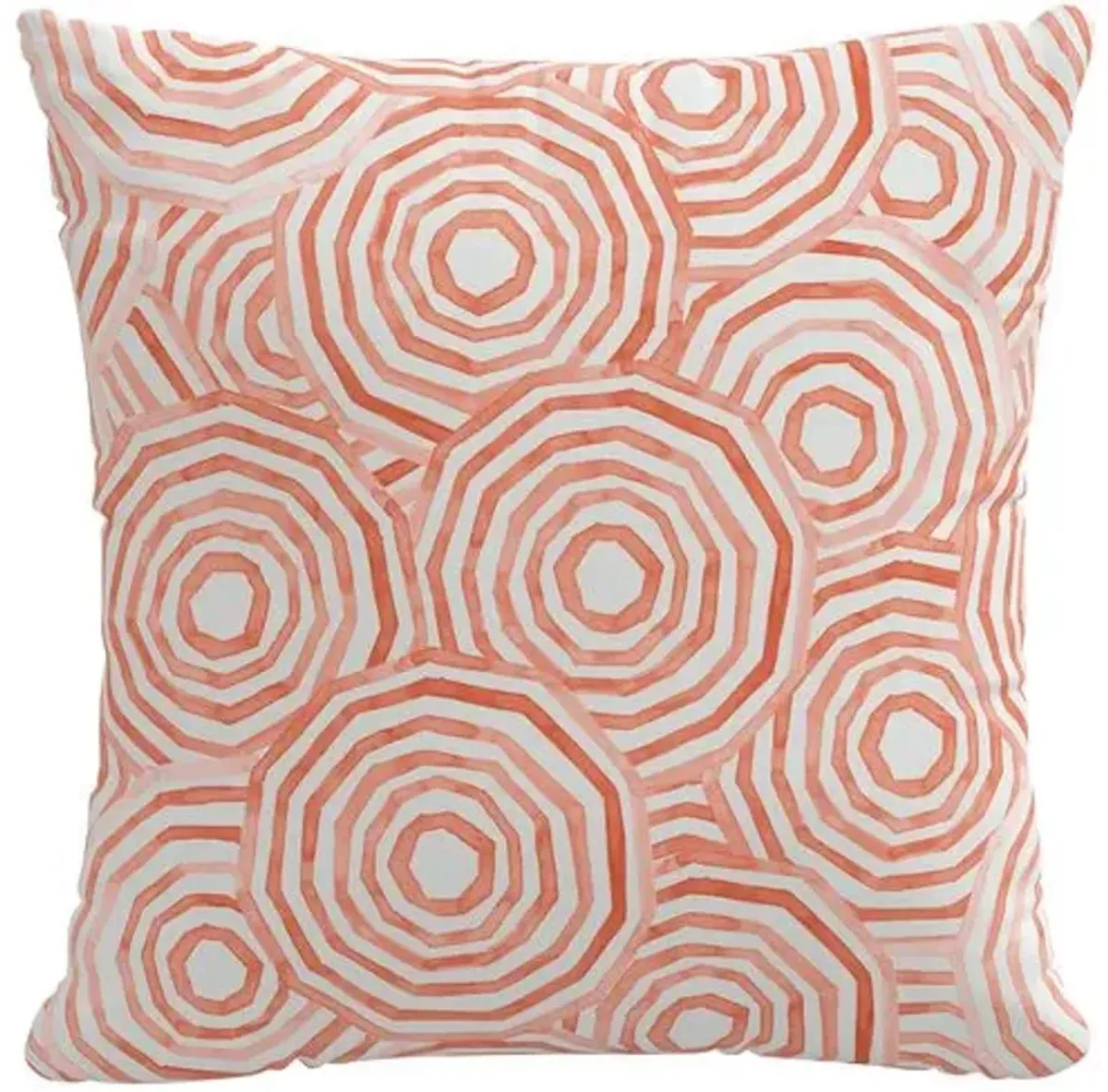 The Umbrella Swirl Cotton Pillow