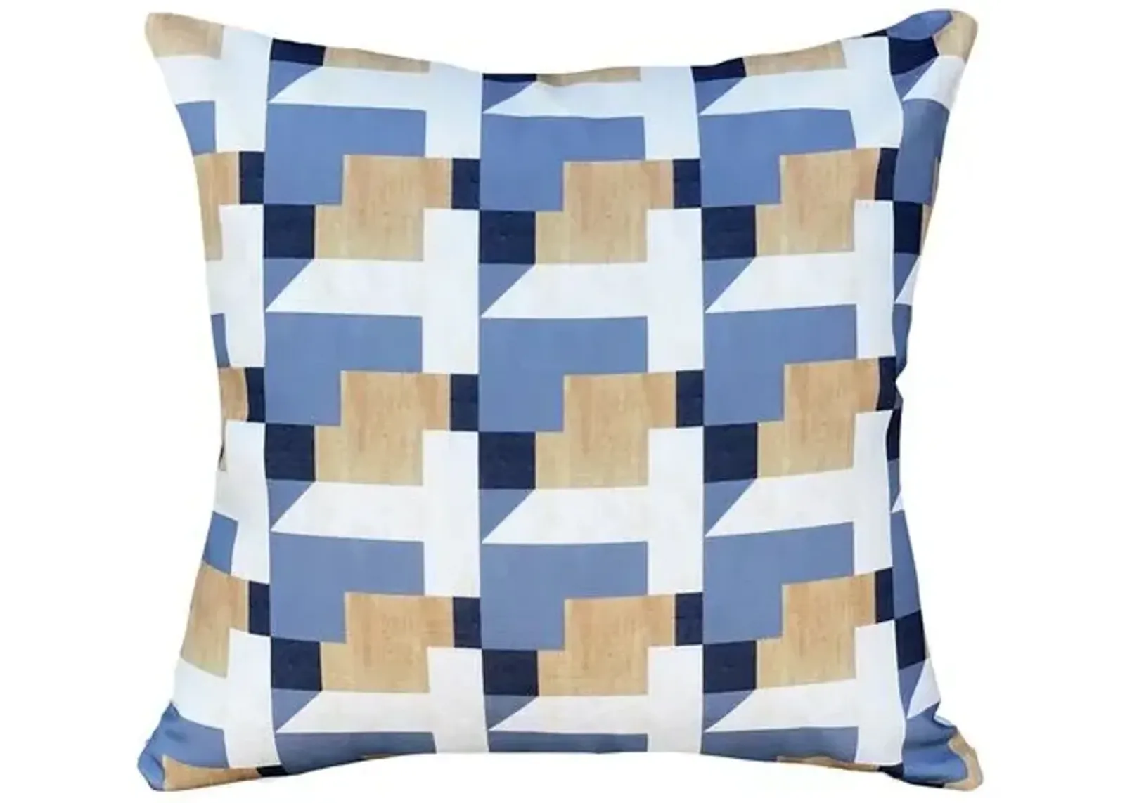 Esher Indoor/Outdoor 19x19 Pillow - Mod Geo - Kim Salmela