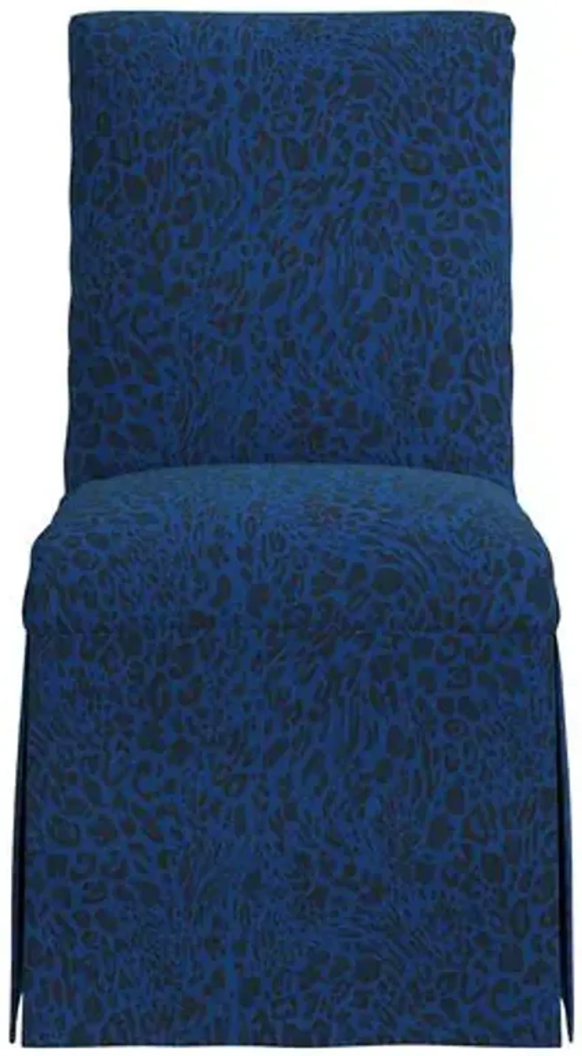 Owen Pounce Slipcover Side Chair - Blue