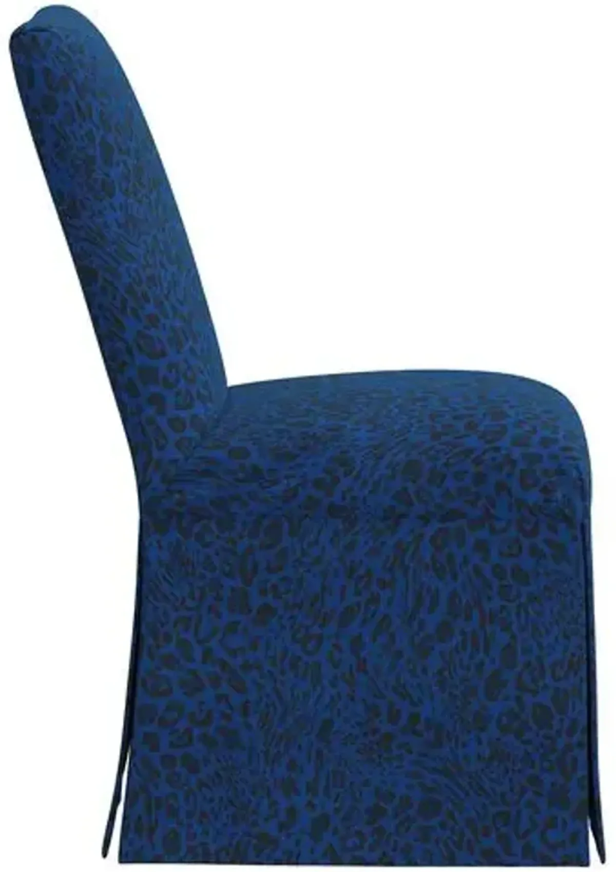 Owen Pounce Slipcover Side Chair - Blue