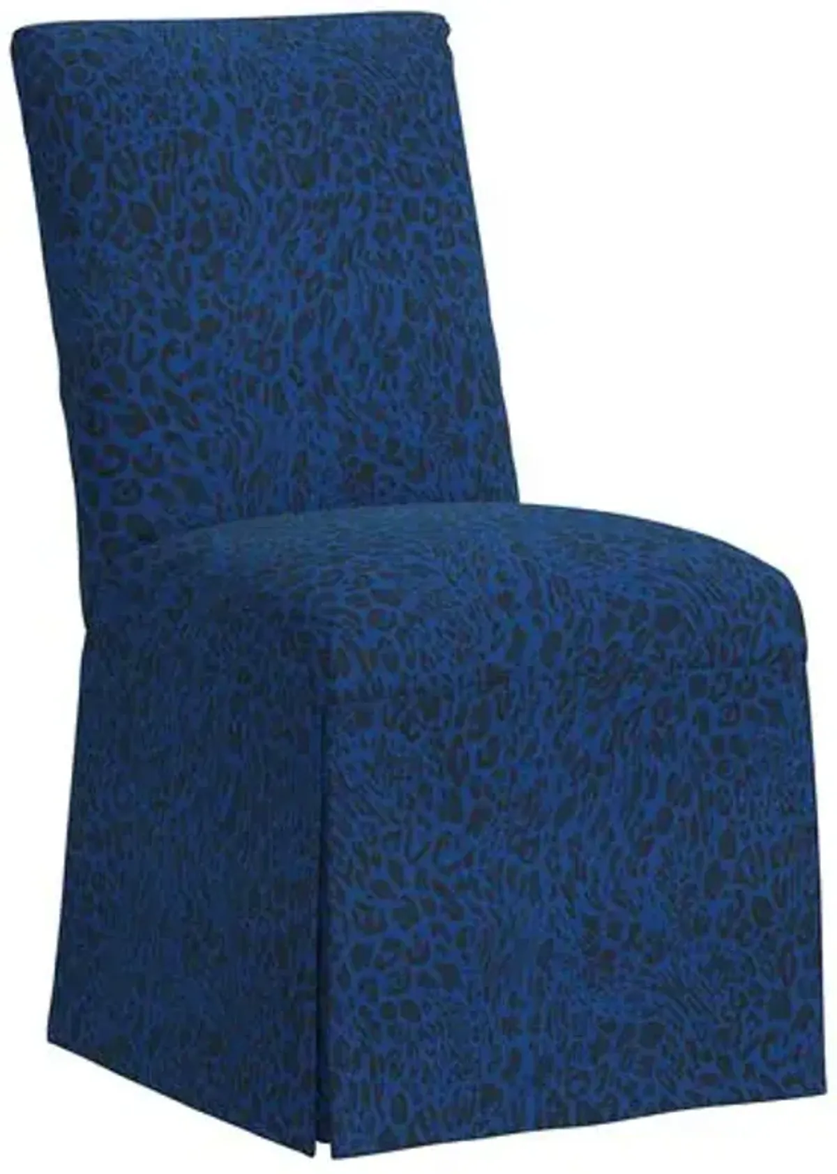 Owen Pounce Slipcover Side Chair - Blue