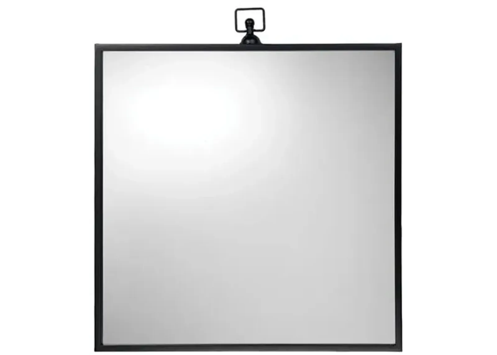 Vince Beveled Wall Mirror - Black